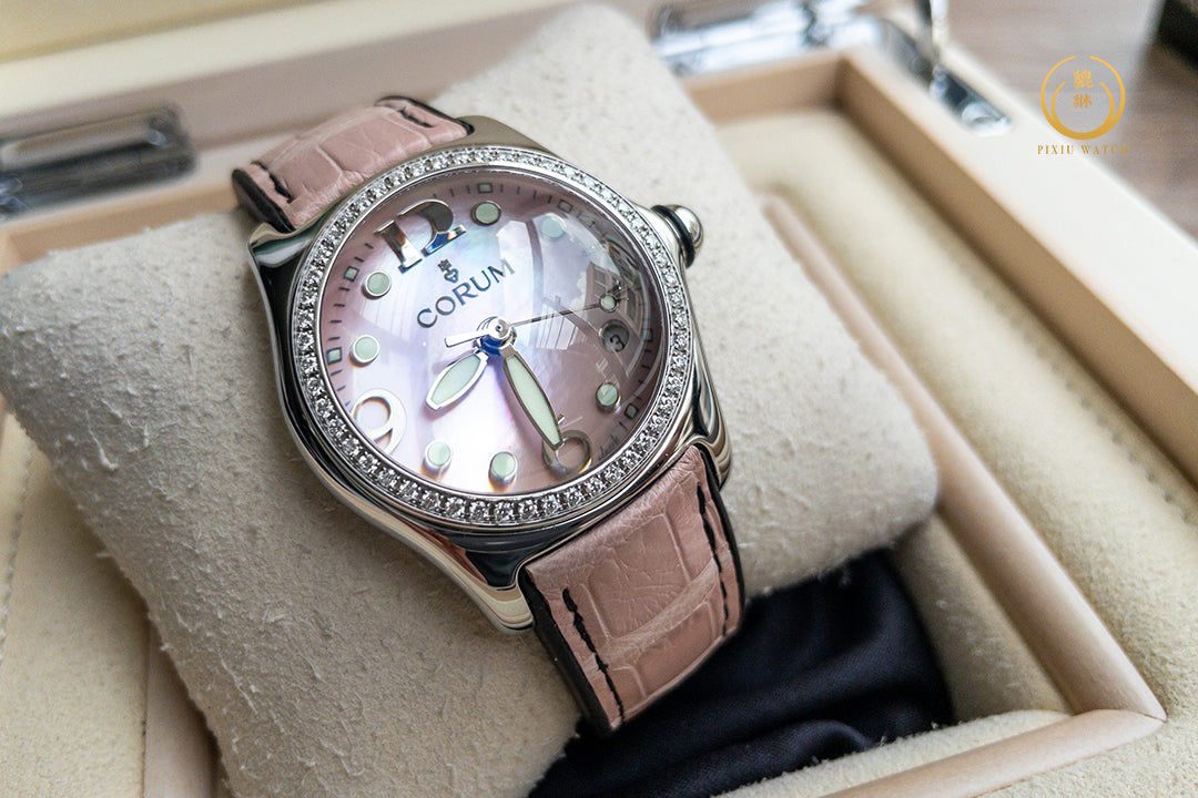 “NOS” Corum Bubble Diamonds MOP Dail