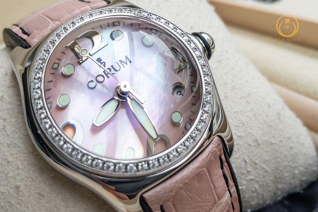 “NOS” Corum Bubble Diamonds MOP Dail