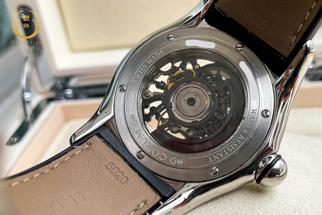 Corum Bubble Black Skeleton