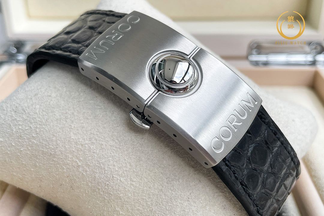 Corum Bubble XL Chronograph Yellow Dial