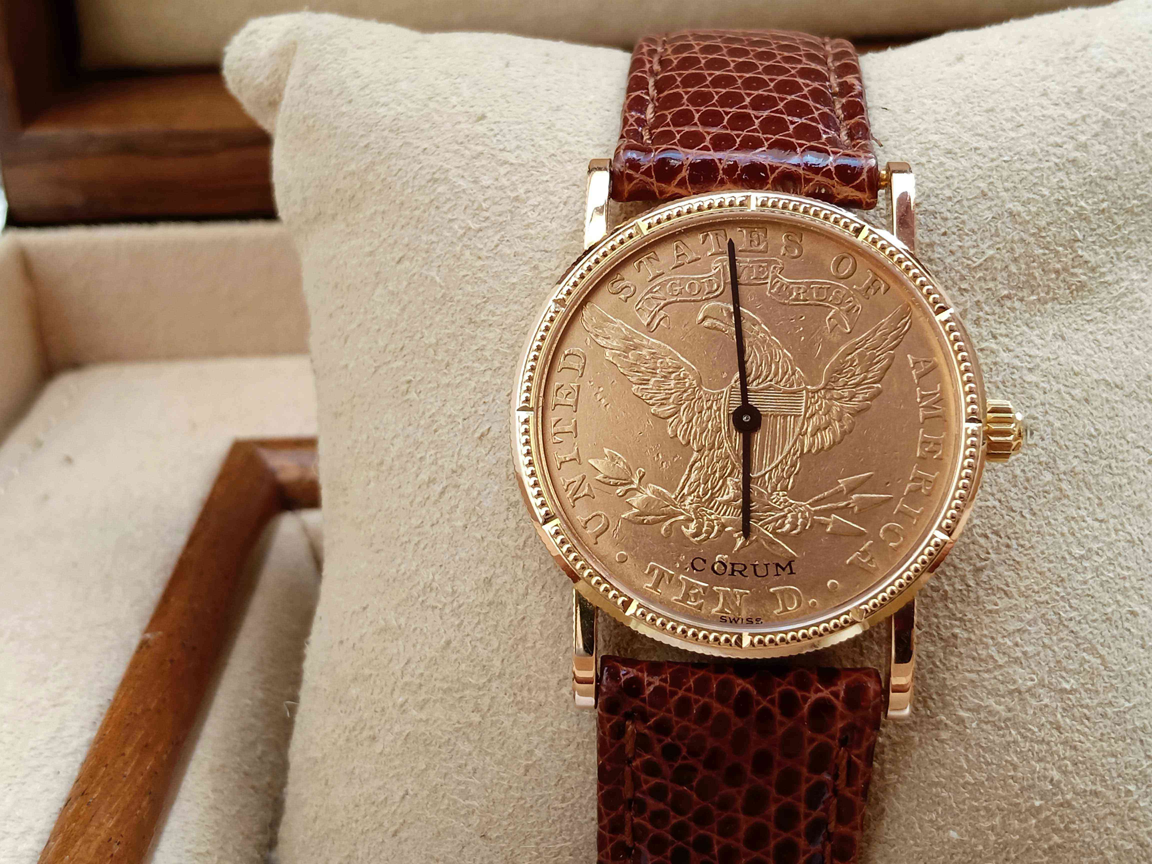 Corum Coin 10 Dollars Manual Winding