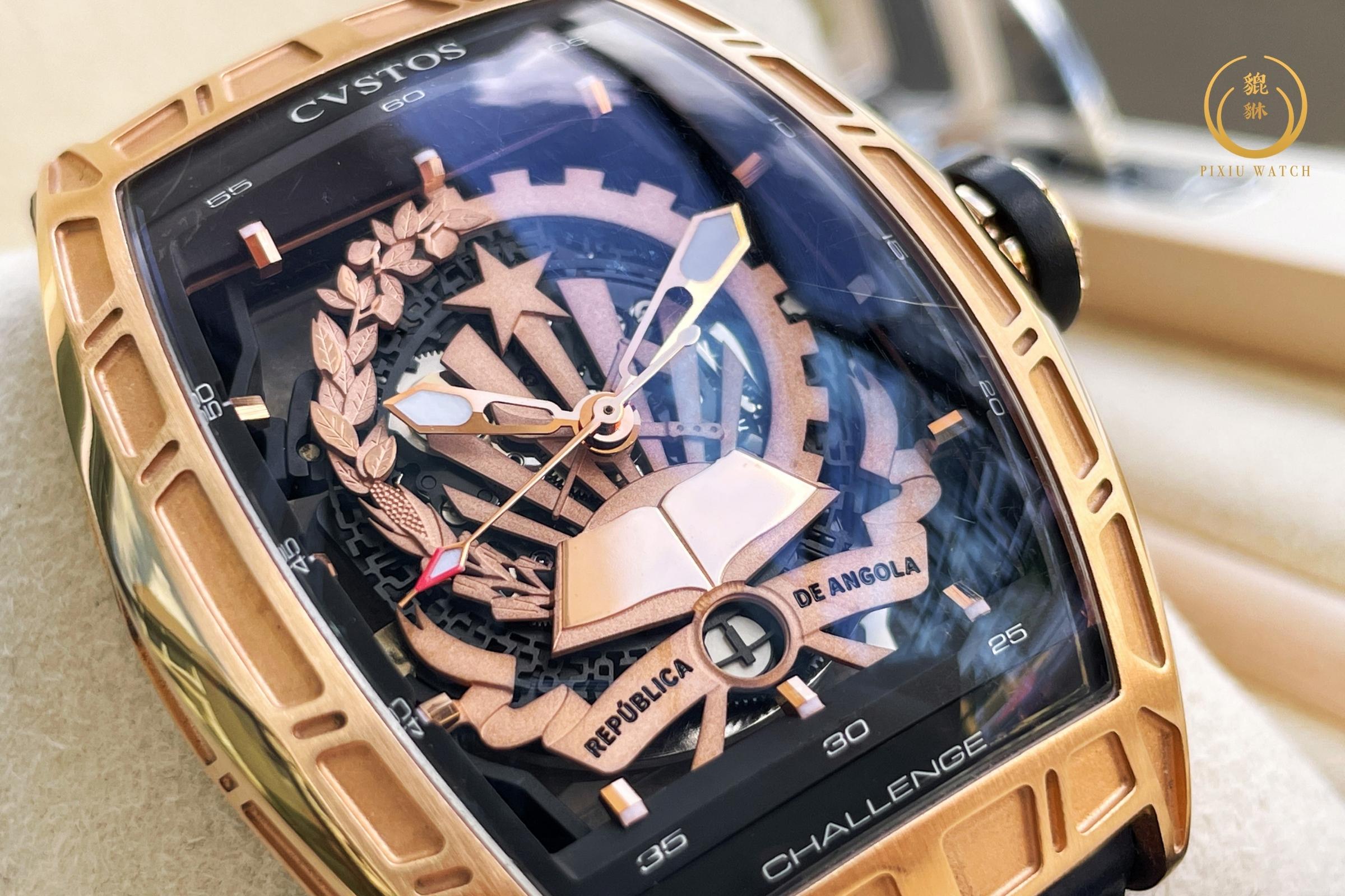 CVSTOS Challenge Jetliner Republica De Angola Rose Gold