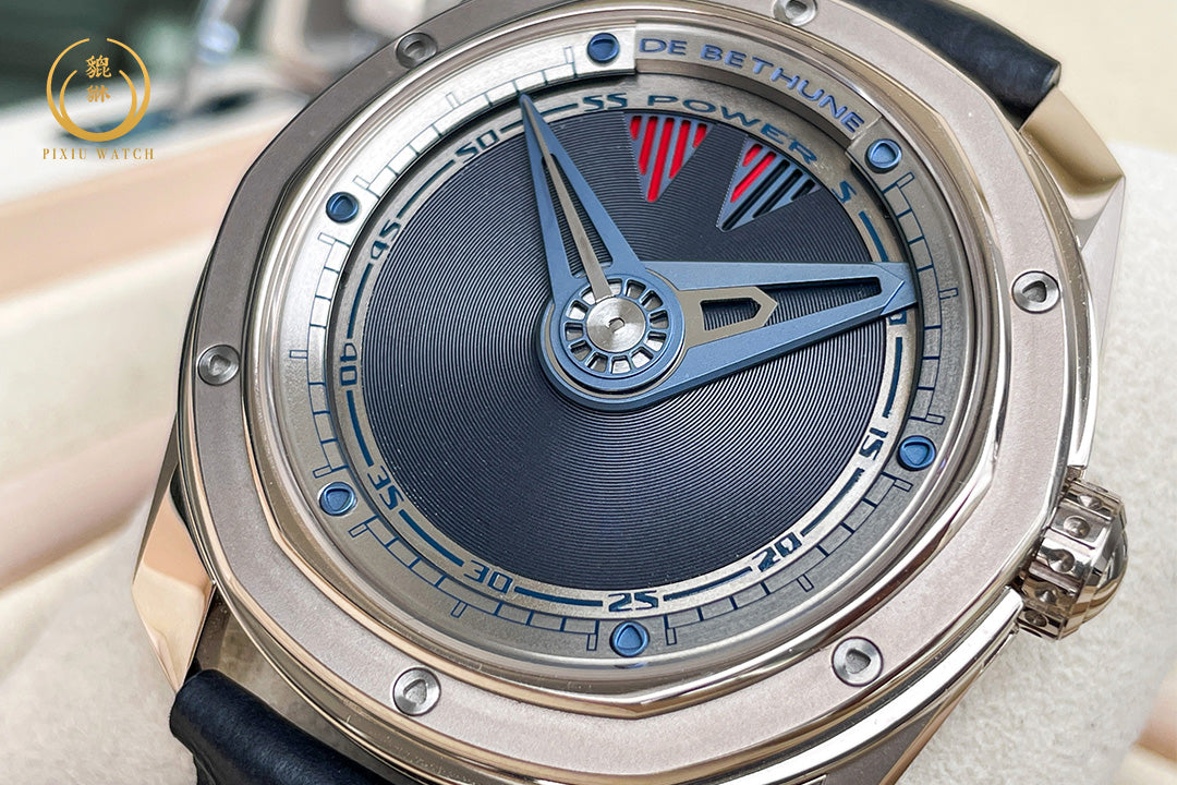 De Bethune DB22 Power Reserve 18K White Gold Black Dial Limited