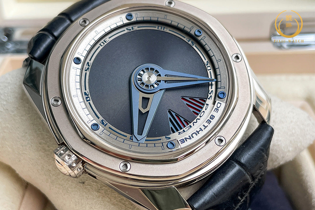 De Bethune DB22 Power Reserve 18K White Gold Black Dial Limited
