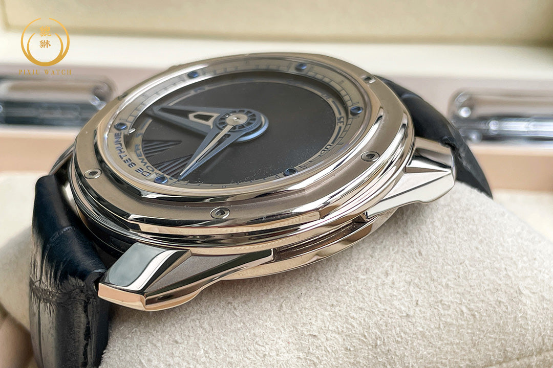 De Bethune DB22 Power Reserve 18K White Gold Black Dial Limited