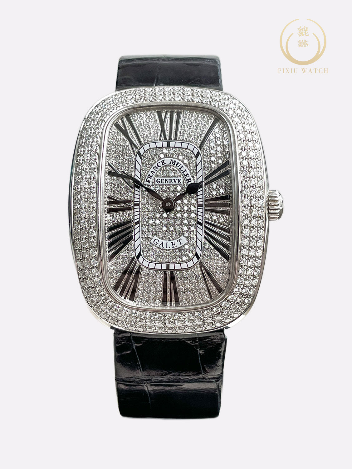 Franck Muller Galet 3002 M Quartz Diamond After Setting