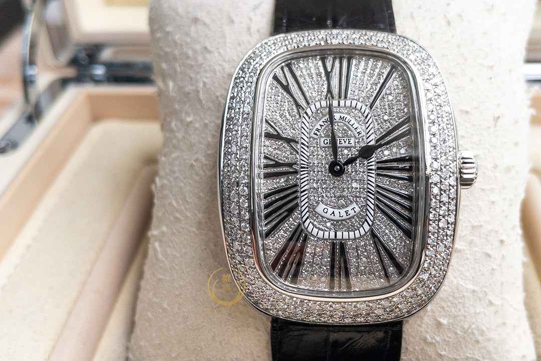 Franck Muller Galet 3002 M Quartz Diamond After Setting