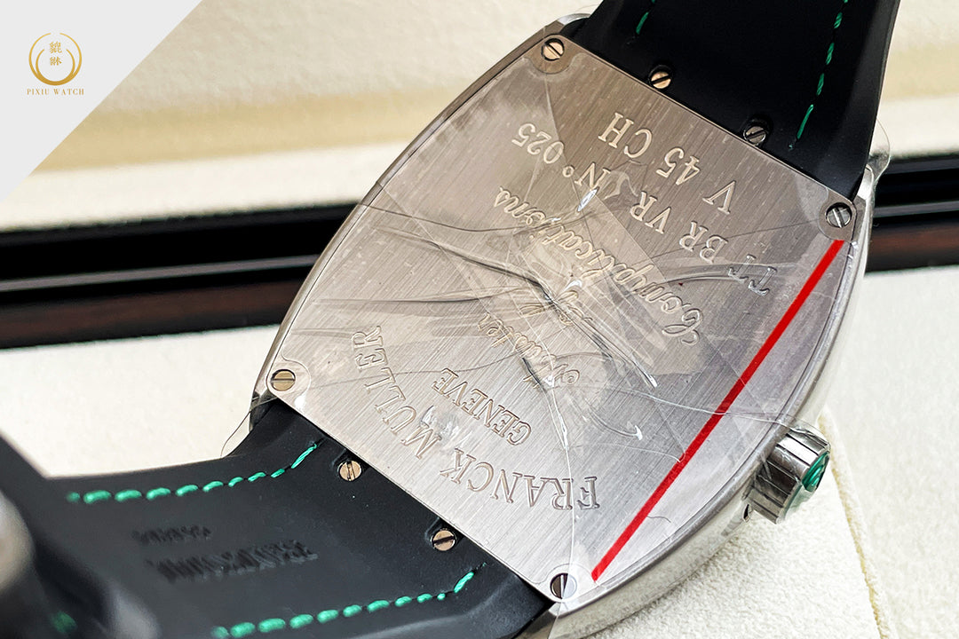 “Brand New” Franck Muller Vanguard Green Crazy Hour Titanium