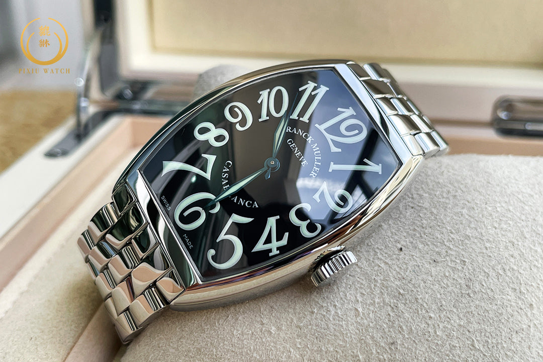Franck Muller Casablanca 5850 C Black Dial Steel