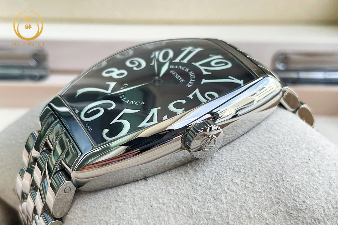 Franck Muller Casablanca 5850 C Black Dial Steel