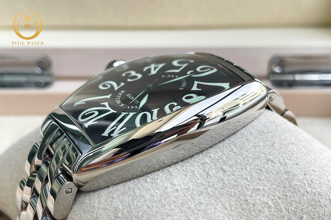 Franck Muller Casablanca 5850 C Black Dial Steel