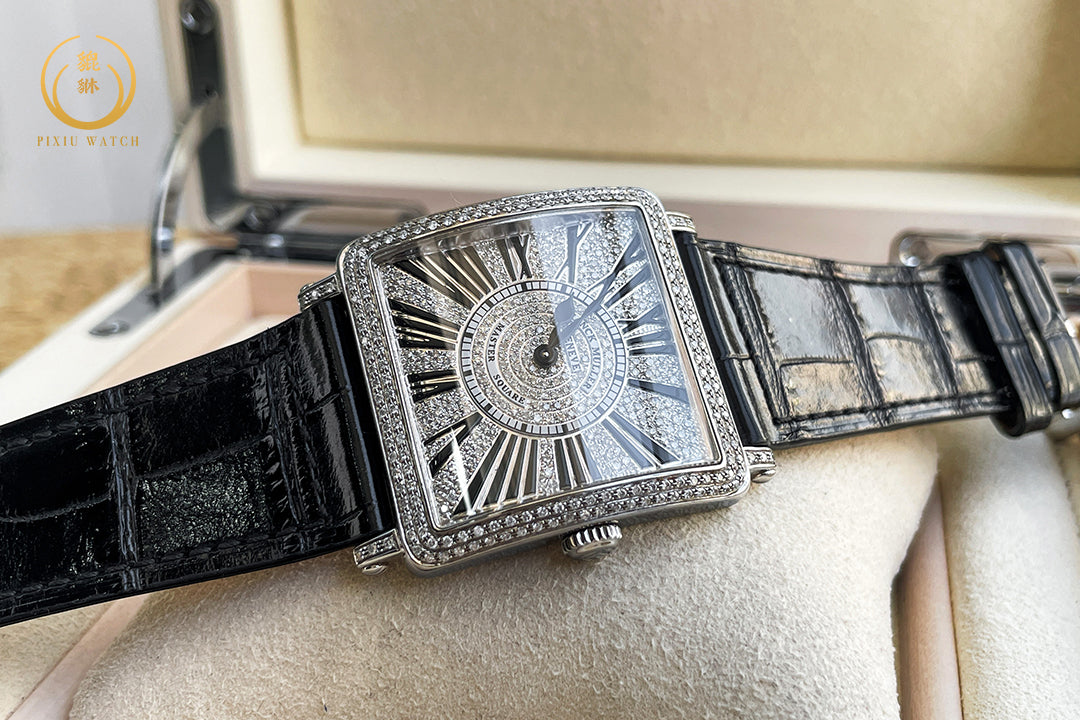 Franck Muller Master Square 6002 M B Diamonds
