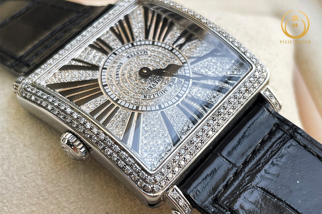 Franck Muller Master Square 6002 M B Diamonds