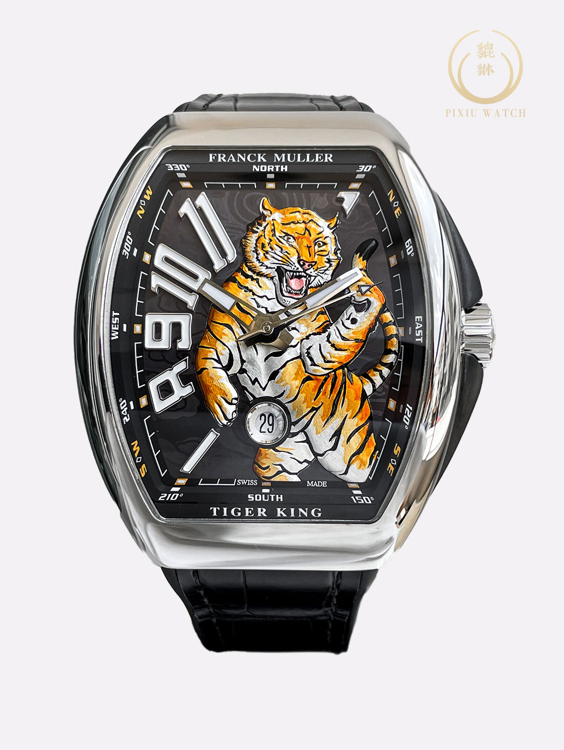 “ของใหม่” Franck Muller Vanguard Yachting V 45 “Tiger King” Limited
