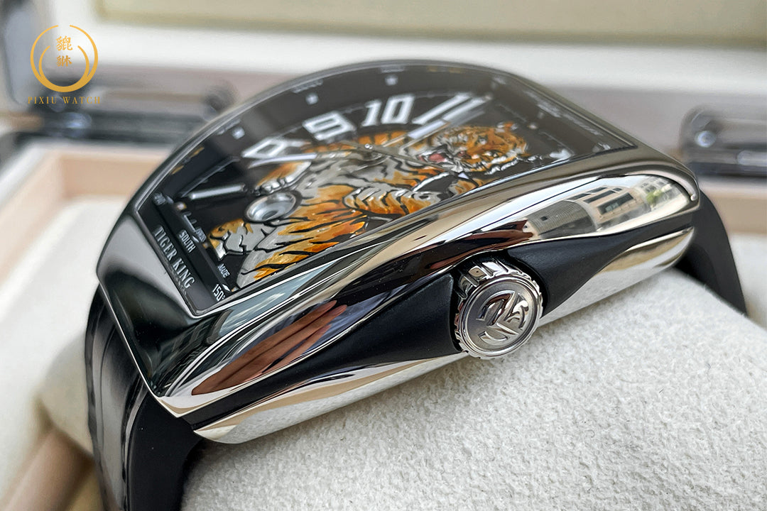“ของใหม่” Franck Muller Vanguard Yachting V 45 “Tiger King” Limited