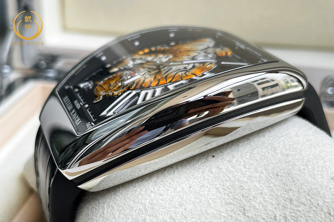 “ของใหม่” Franck Muller Vanguard Yachting V 45 “Tiger King” Limited