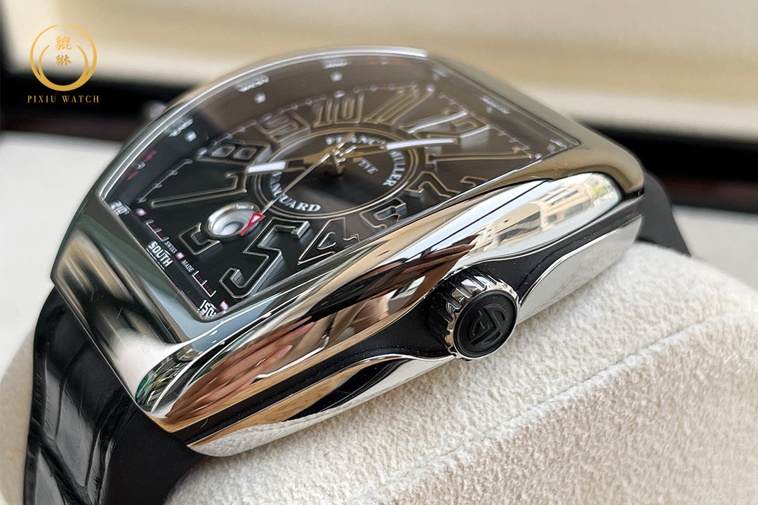 Franck Muller Vanguard Steel Black Dial
