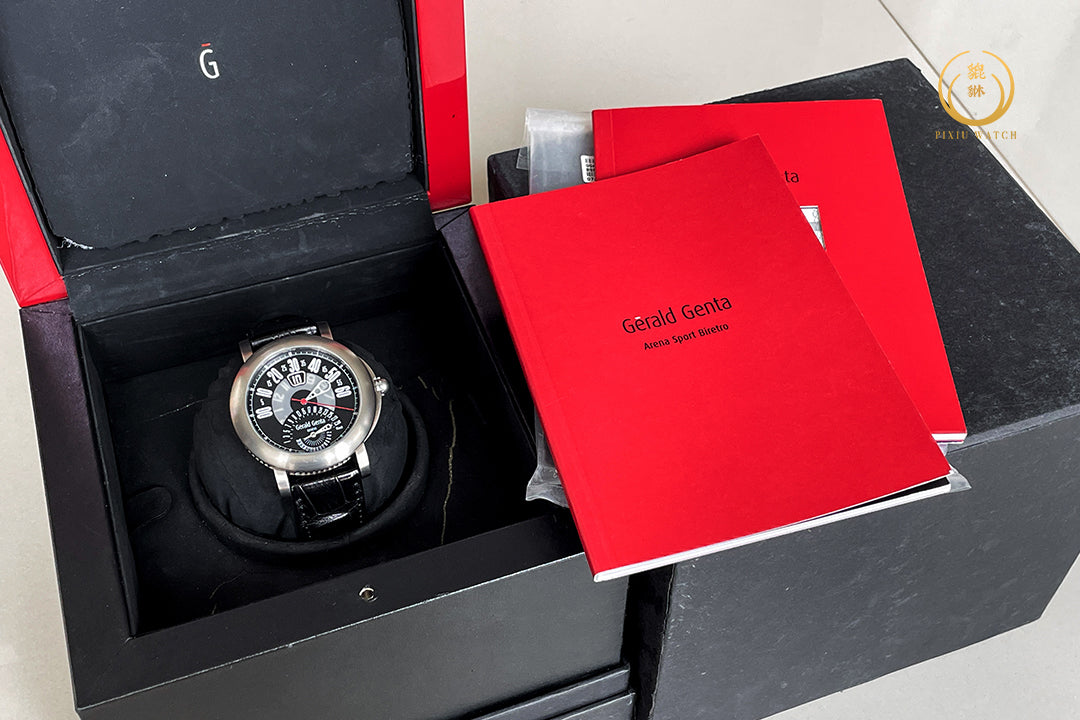 Gerald Genta Arena Bi-Retro Titanium