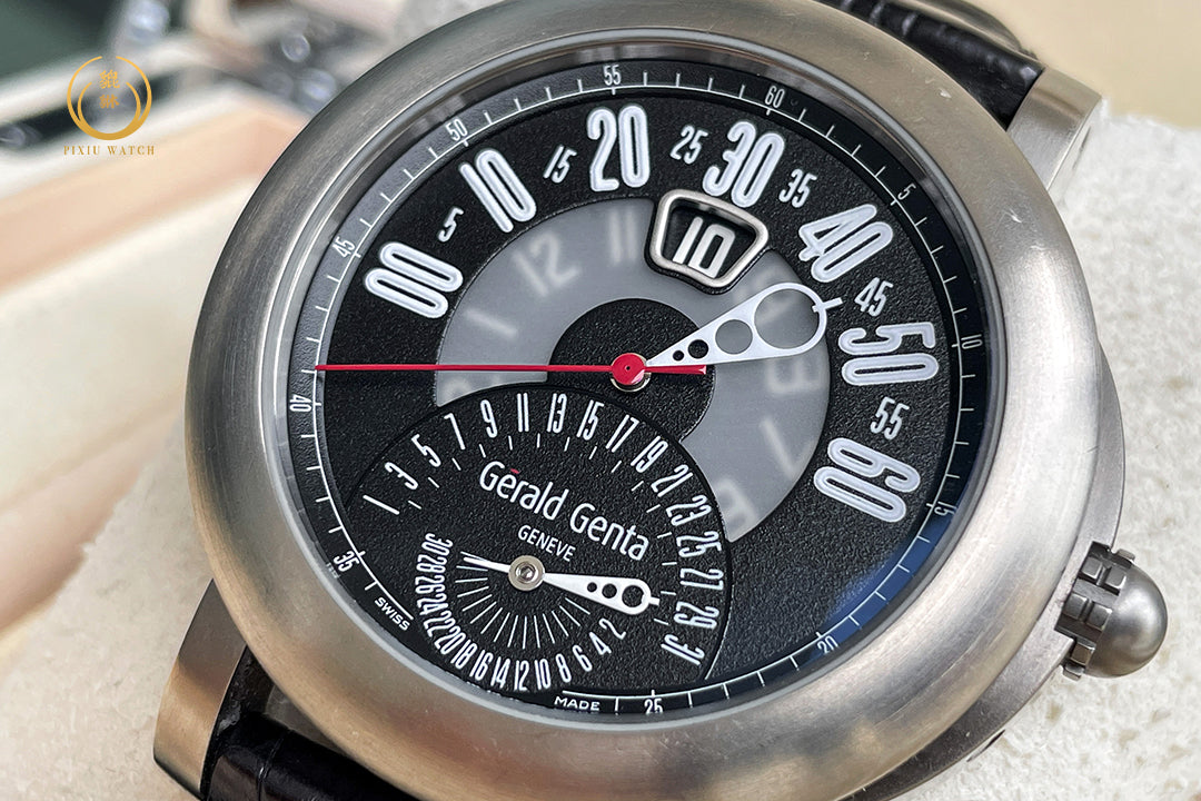 Gerald Genta Arena Bi-Retro Titanium
