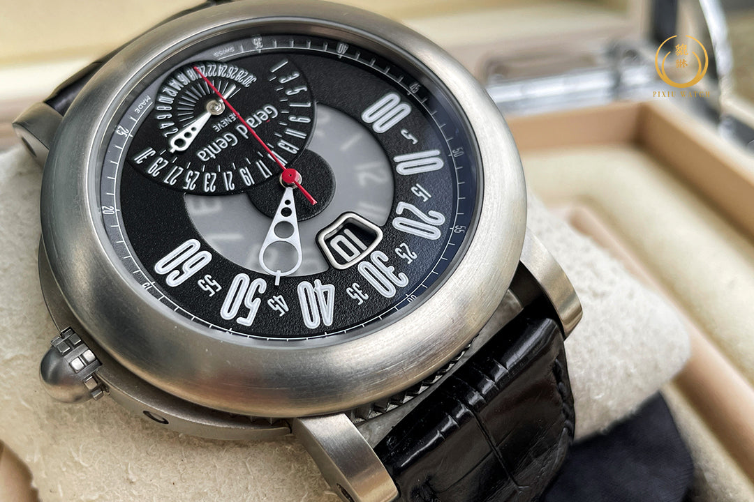 Gerald Genta Arena Bi-Retro Titanium