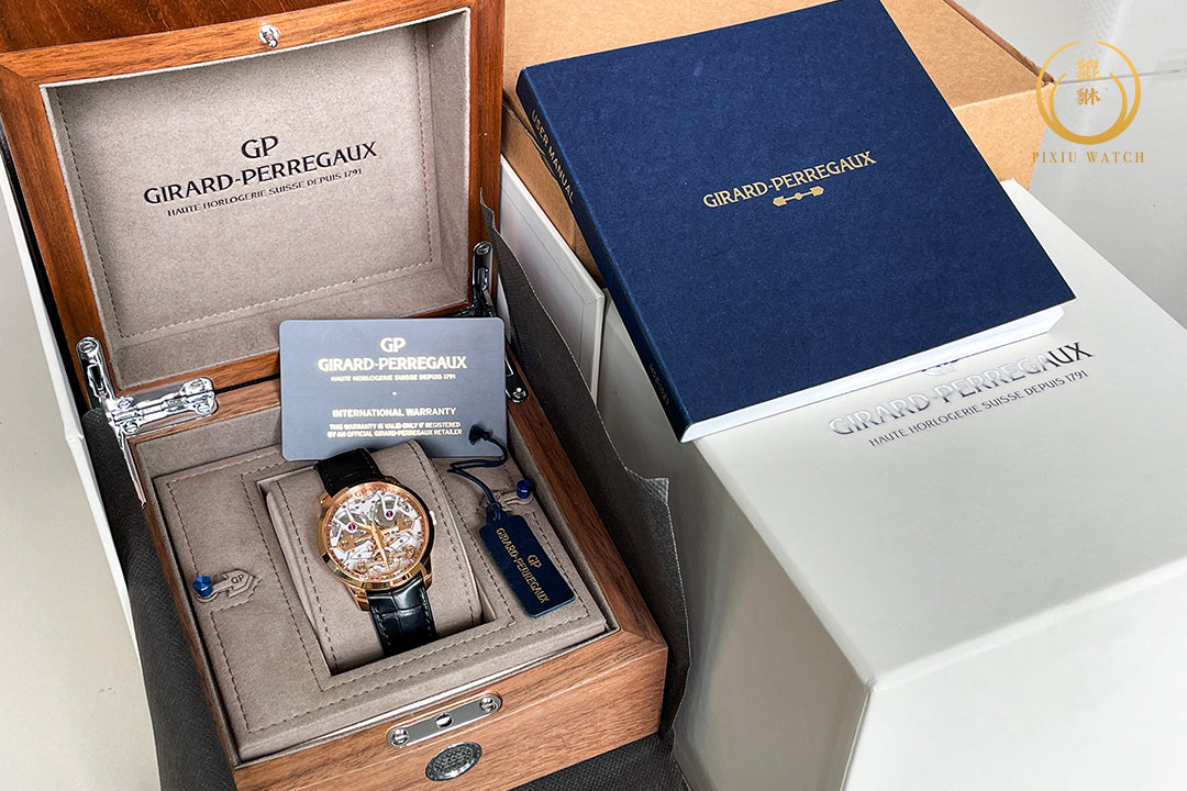 Girard-Perregaux Classic Bridges Pink Gold