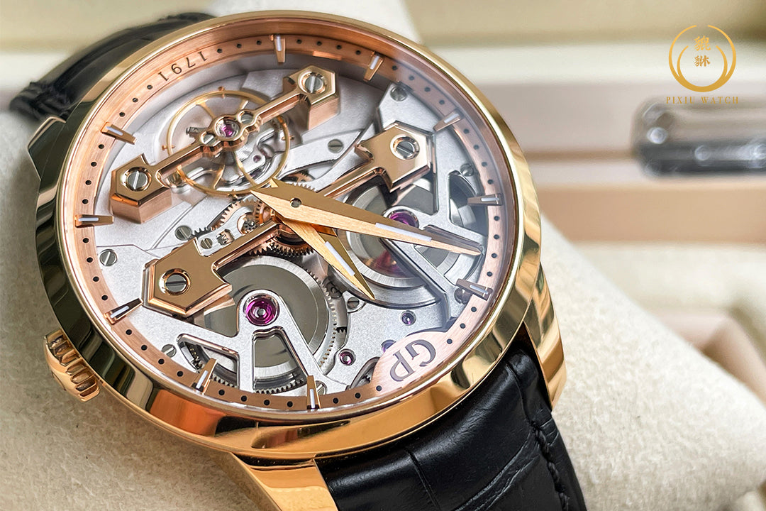 Girard-Perregaux Classic Bridges Pink Gold