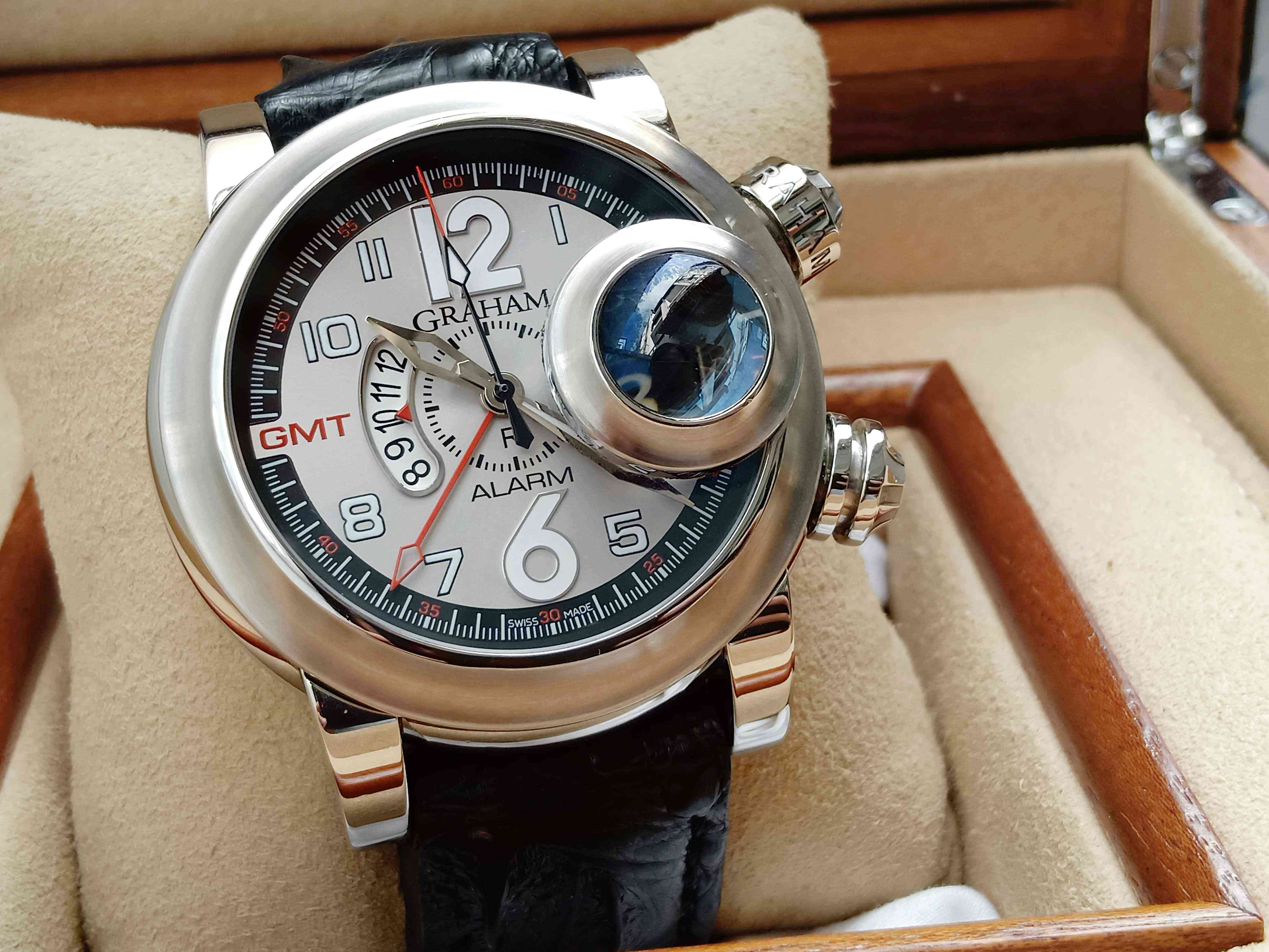 Graham Swordfish Grillo GMT-Alarm
