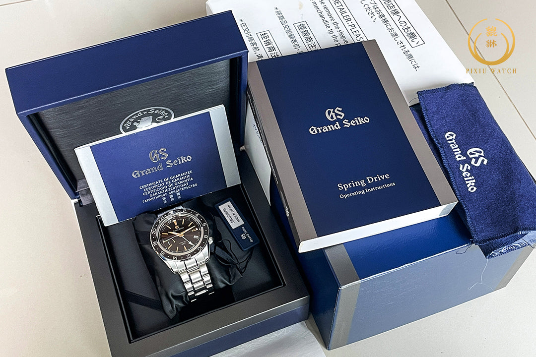 Grand Seiko Spring Drive GMT Champagne Diamond Limited 140 Pcs.