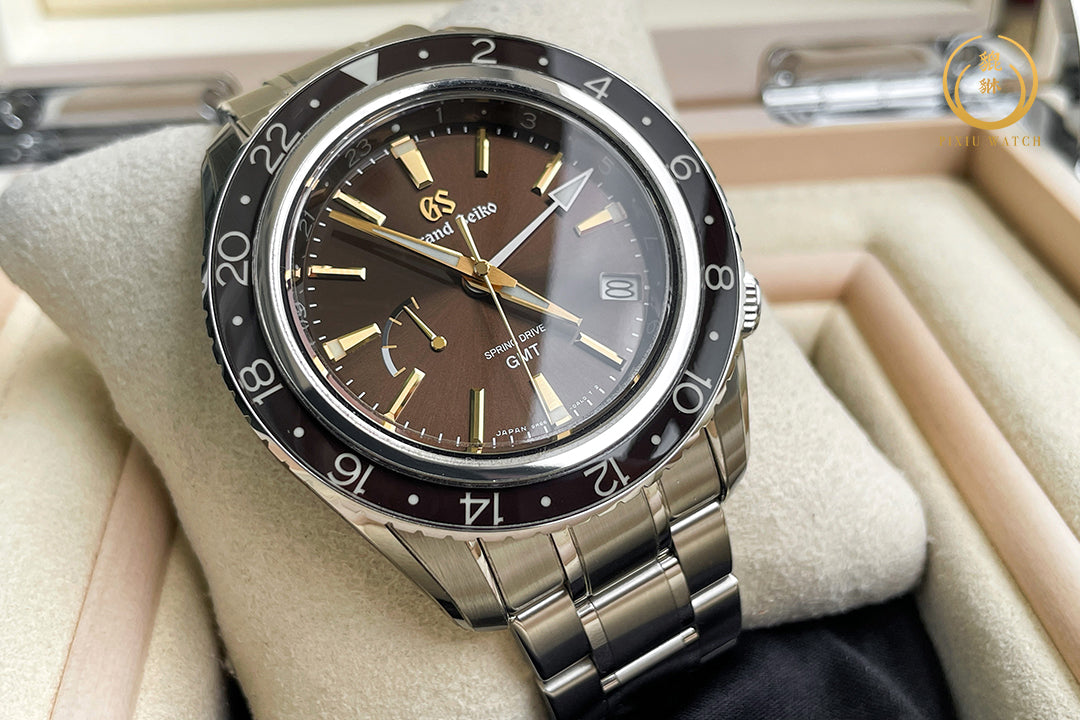 Grand Seiko Spring Drive GMT Champagne Diamond Limited 140 Pcs.