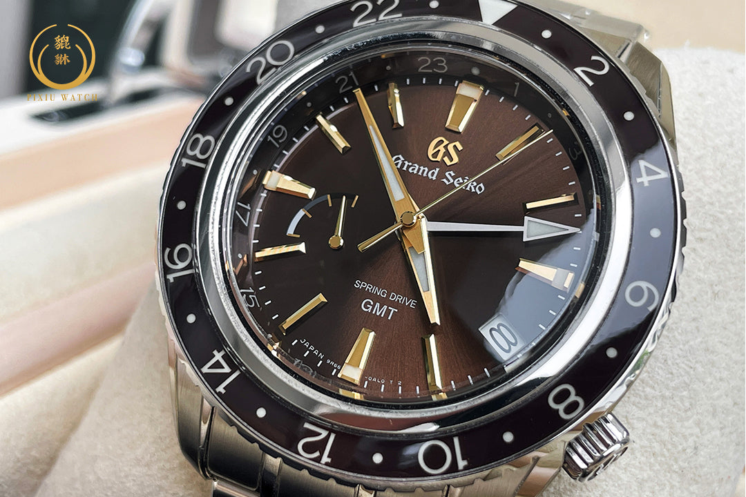 Grand Seiko Spring Drive GMT Champagne Diamond Limited 140 Pcs.
