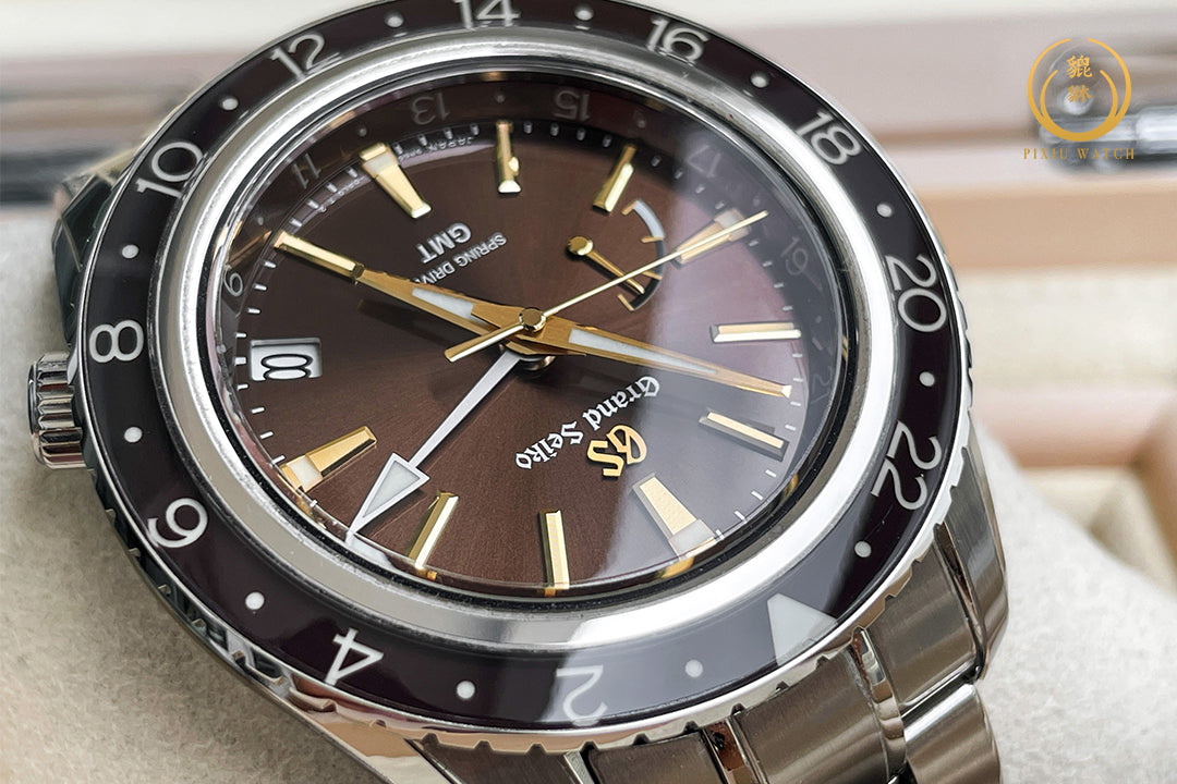 Grand Seiko Spring Drive GMT Champagne Diamond Limited 140 Pcs.