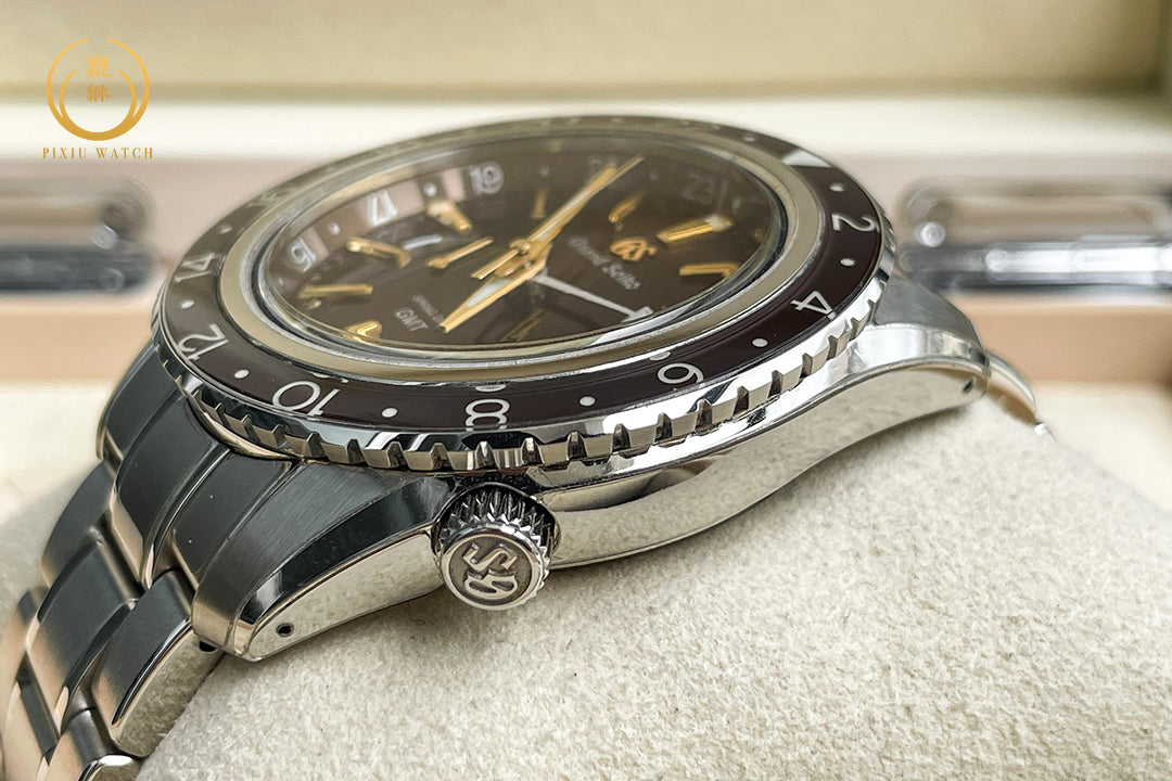 Grand Seiko Spring Drive GMT Champagne Diamond Limited 140 Pcs.