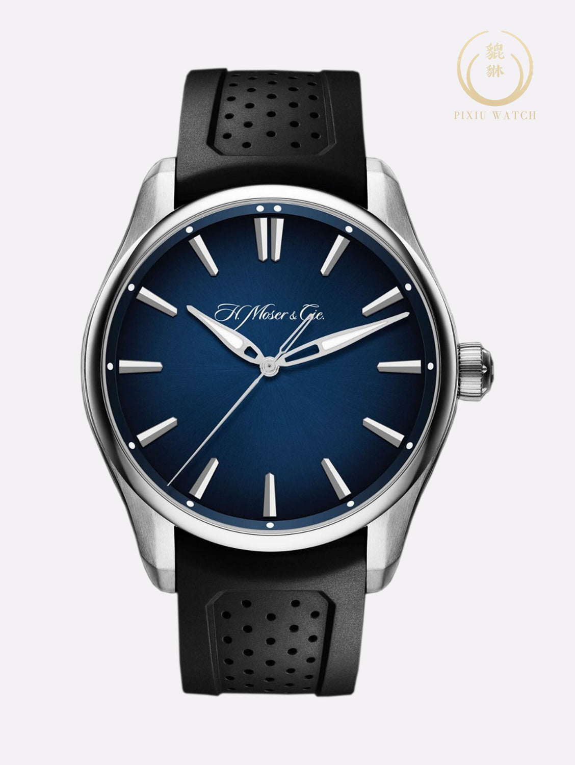 H. Moser & Cie. Pioneer Centre Seconds Midnight Blue Fume