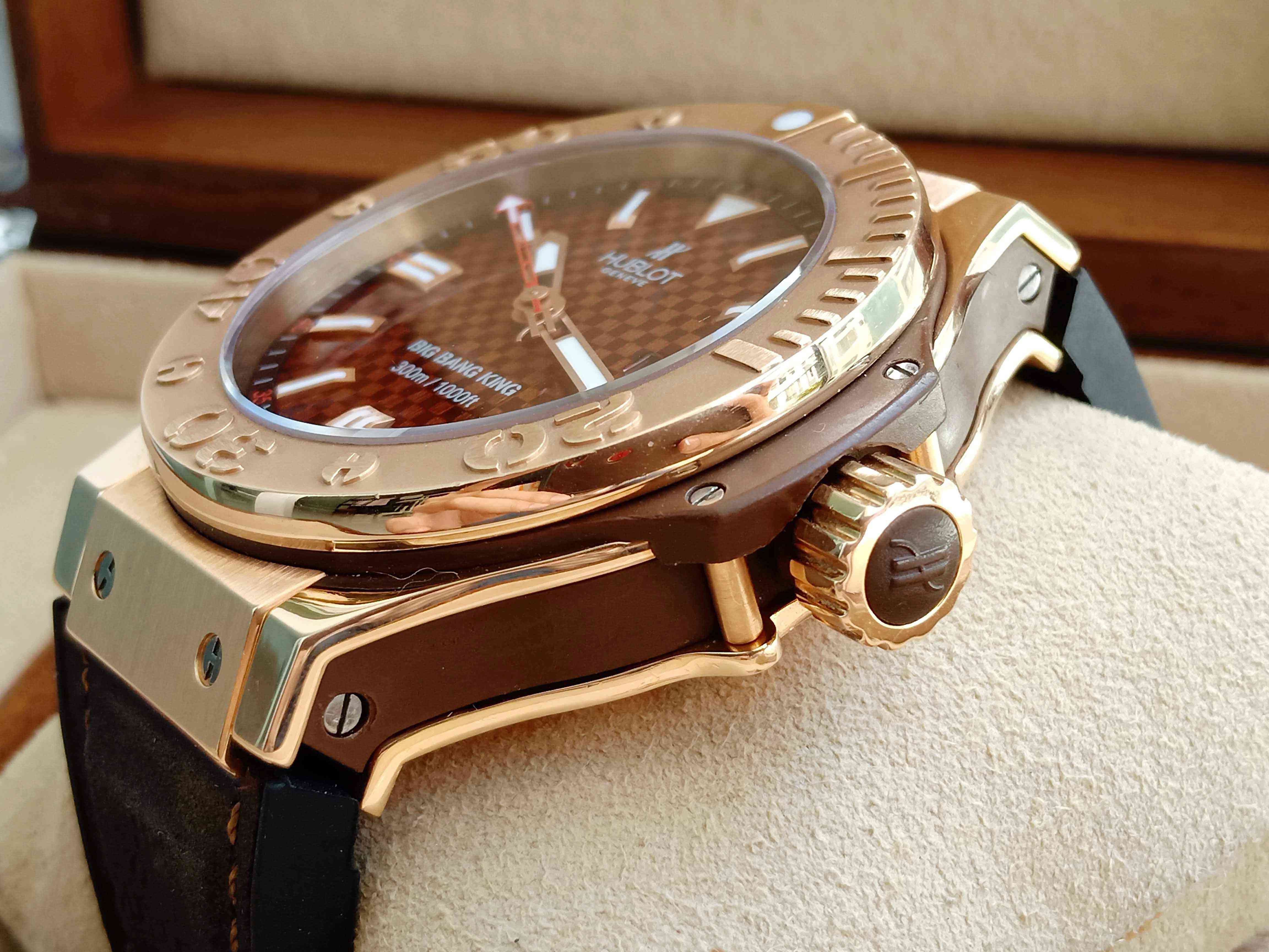 Hublot Big Bang King Rose Gold Chocolate Dial