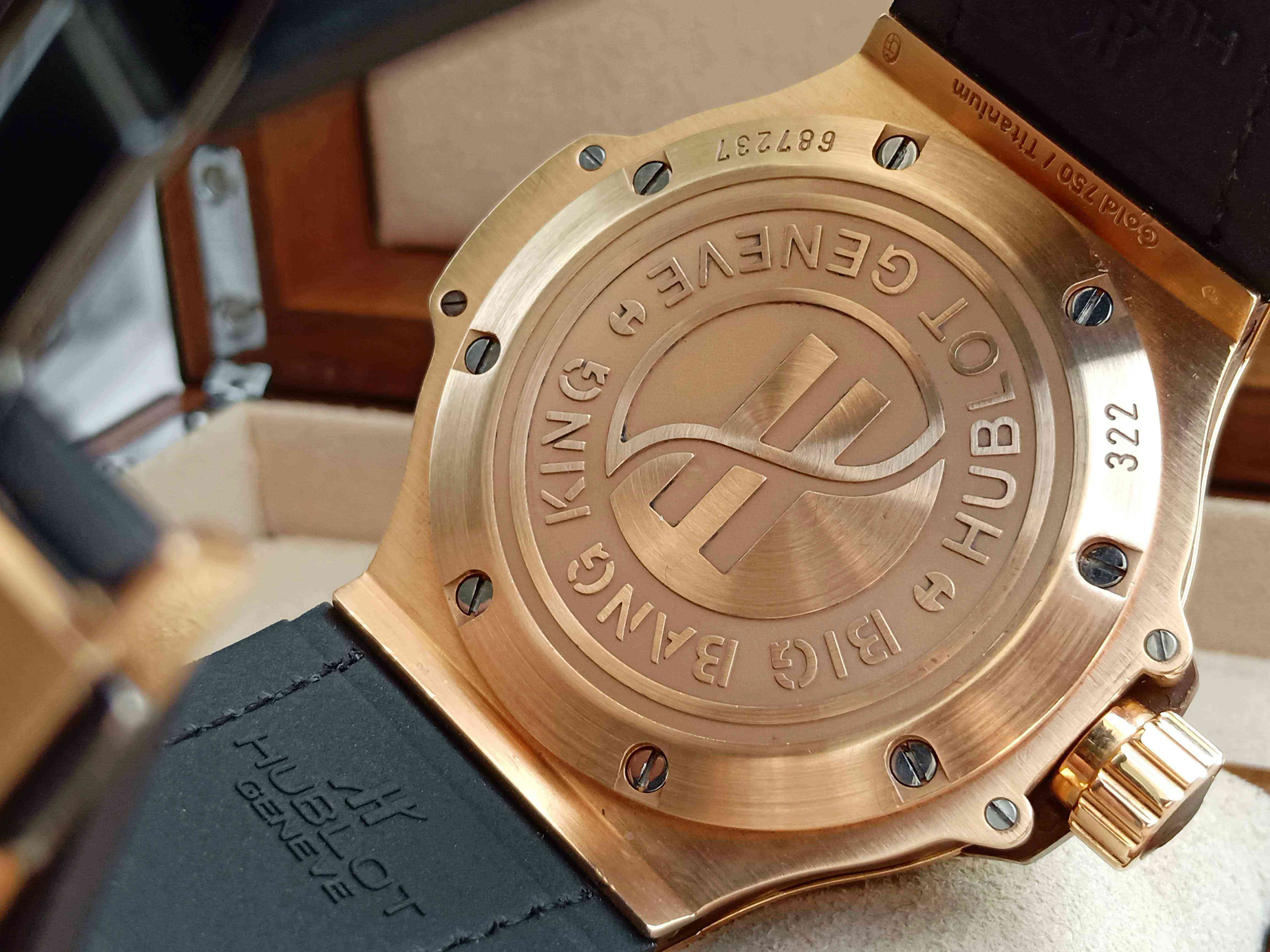 Hublot Big Bang King Rose Gold Chocolate Dial