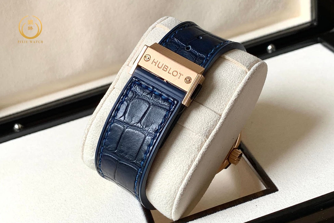 Hublot Classic Fusion King Gold Blue 8 Days