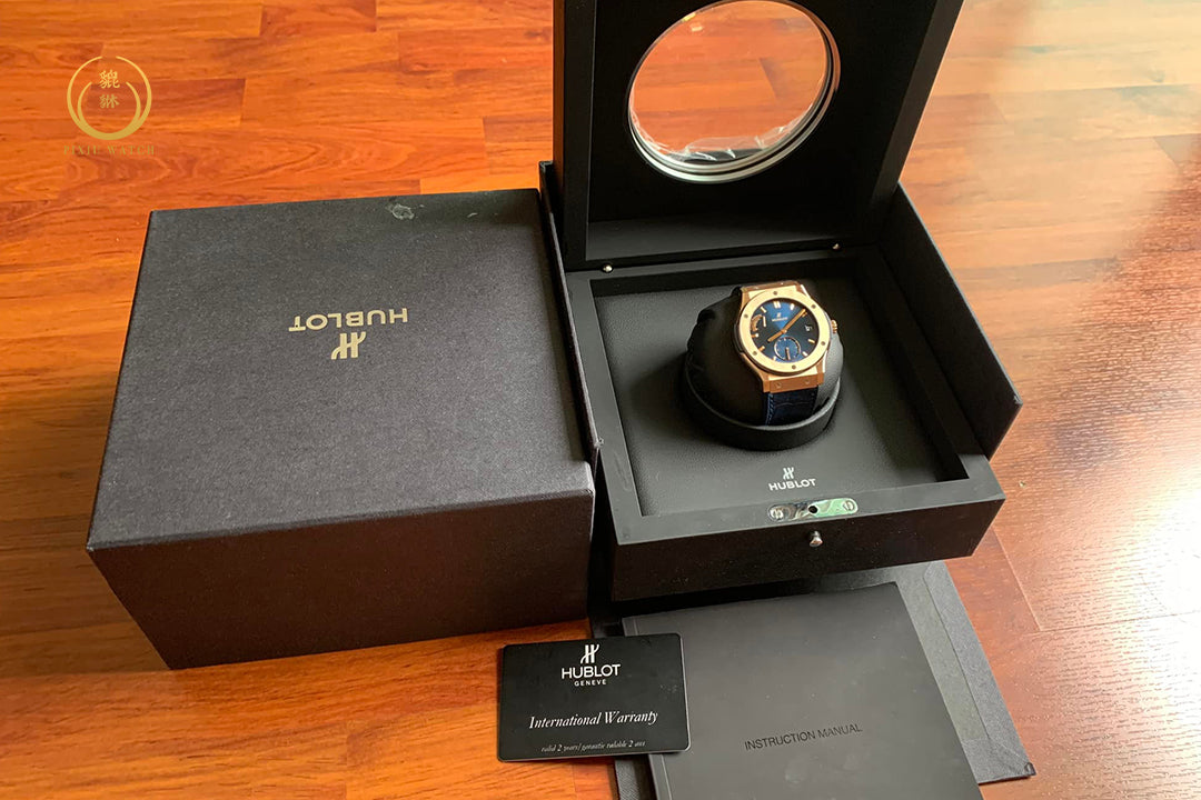Hublot Classic Fusion King Gold Blue 8 Days