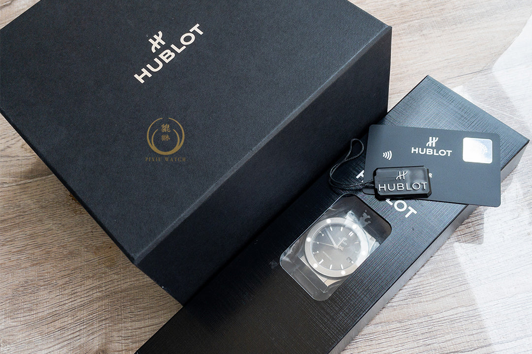 “ของใหม่” Hublot Classic Fusion Racing Grey Titanium