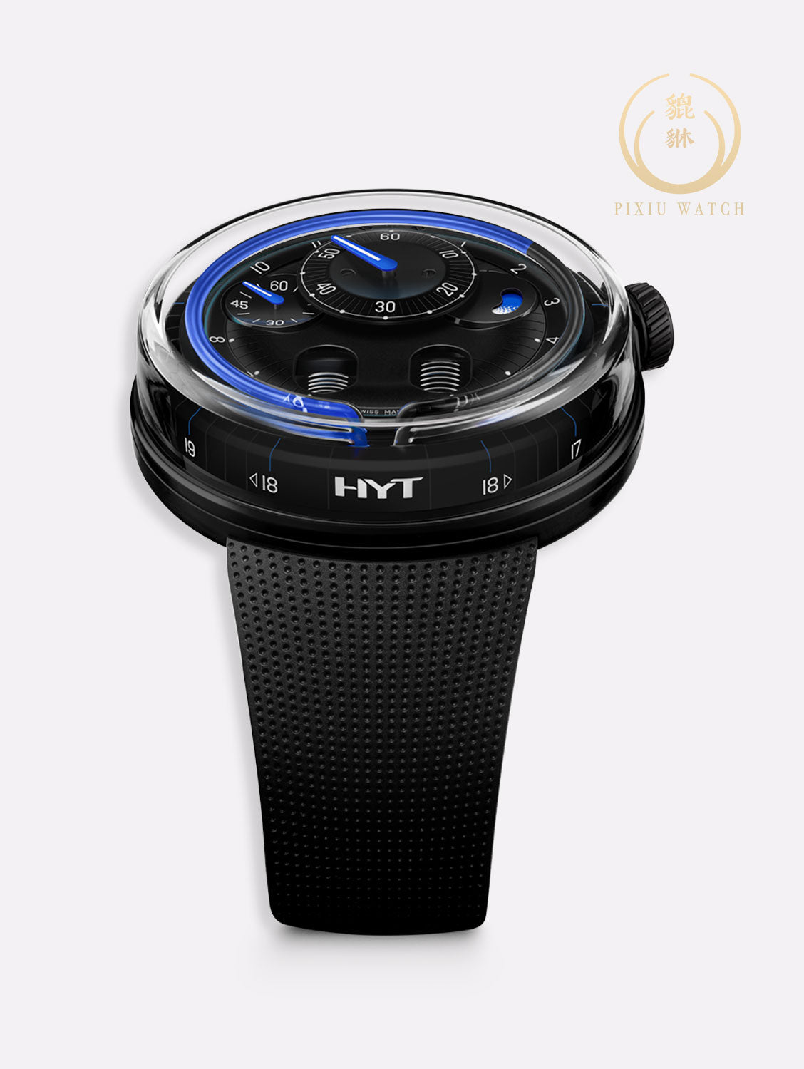 HYT H0 “Fluidity Of Time” Blue Night