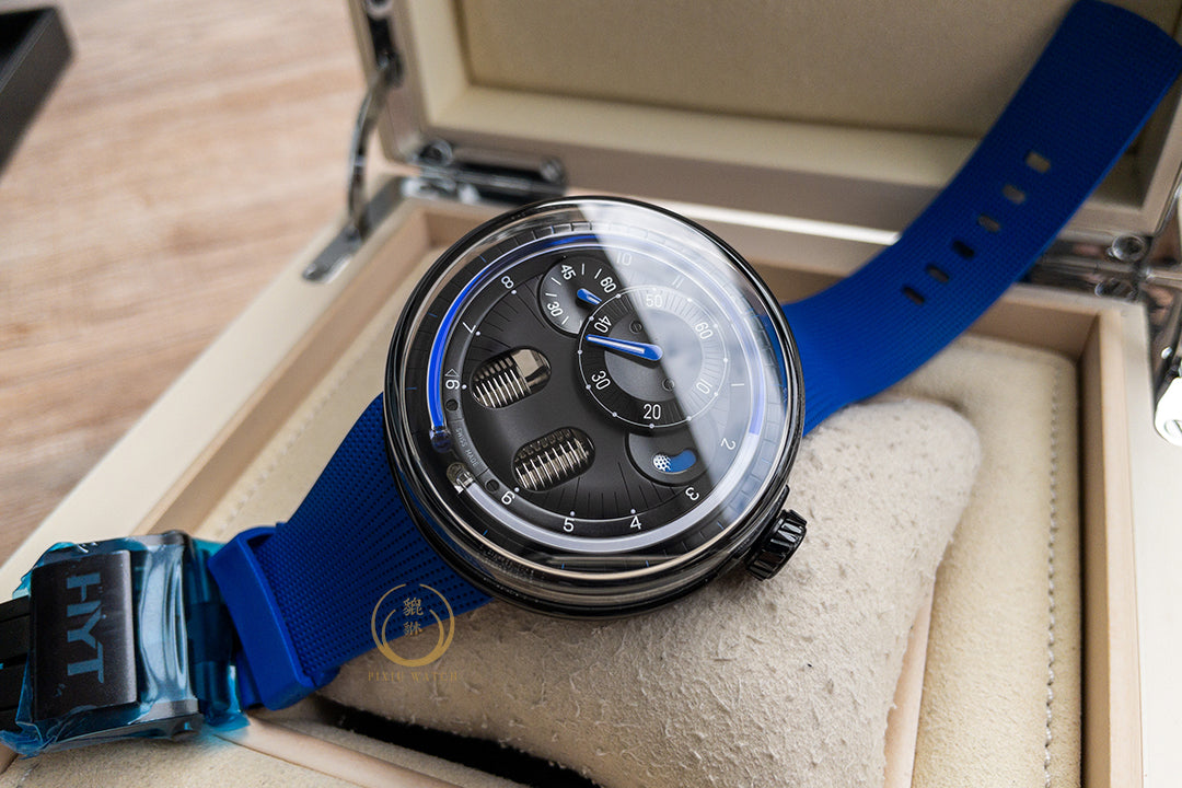 HYT H0 “Fluidity Of Time” Blue Night