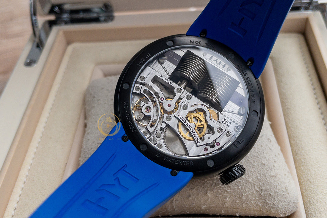 HYT H0 “Fluidity Of Time” Blue Night