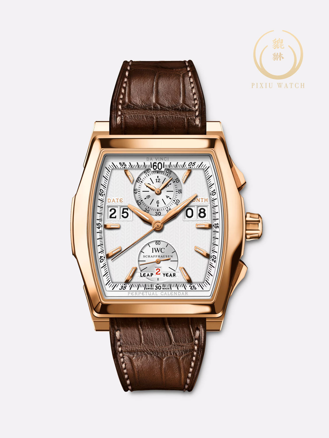 IWC Da Vinci Digital Date-Month Rose Gold