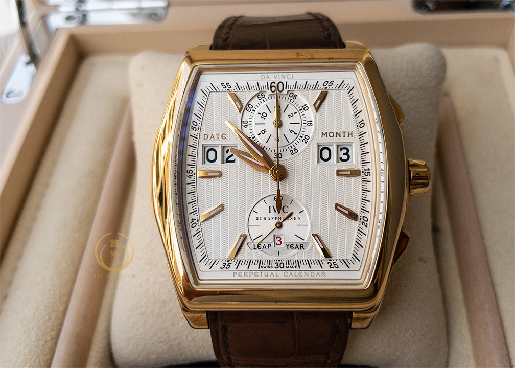 IWC Da Vinci Digital Date-Month Rose Gold