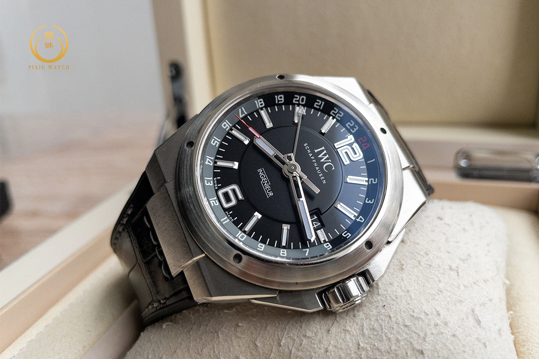 IWC Ingenieur IW324402 Dual Time Steel
