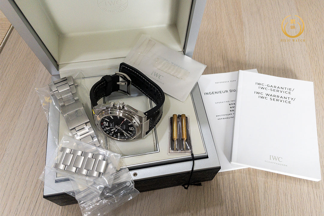 IWC Ingenieur IW324402 Dual Time Steel