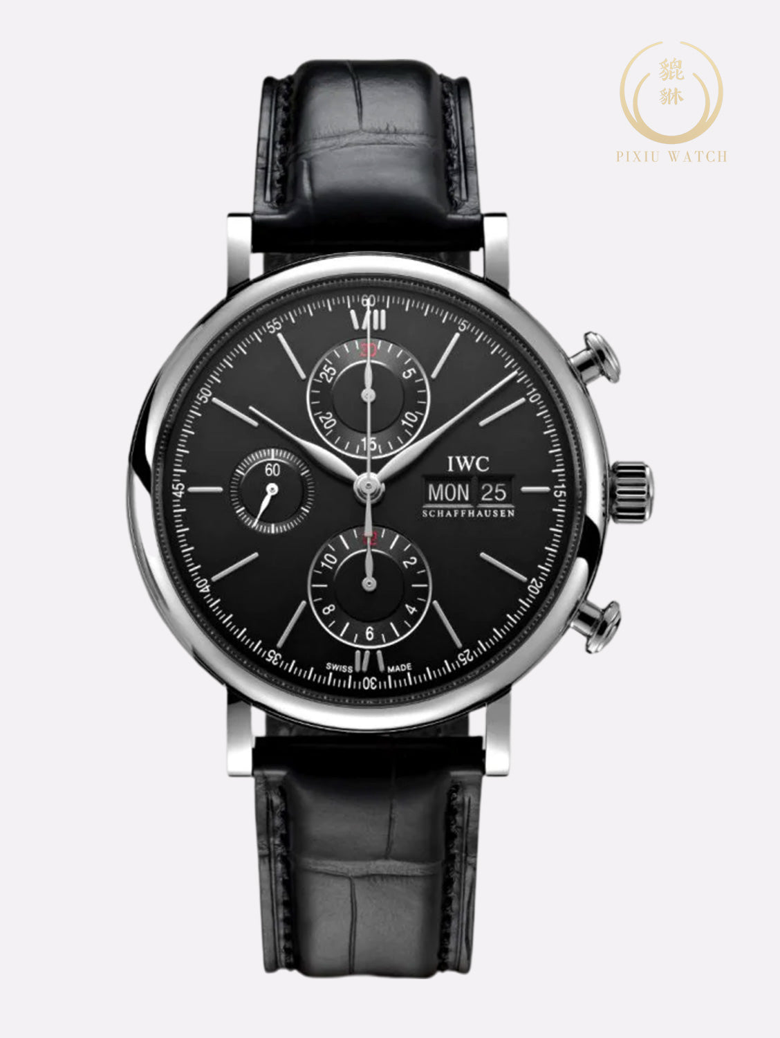 IWC Portofino IW391008 Chronograph Black Dial