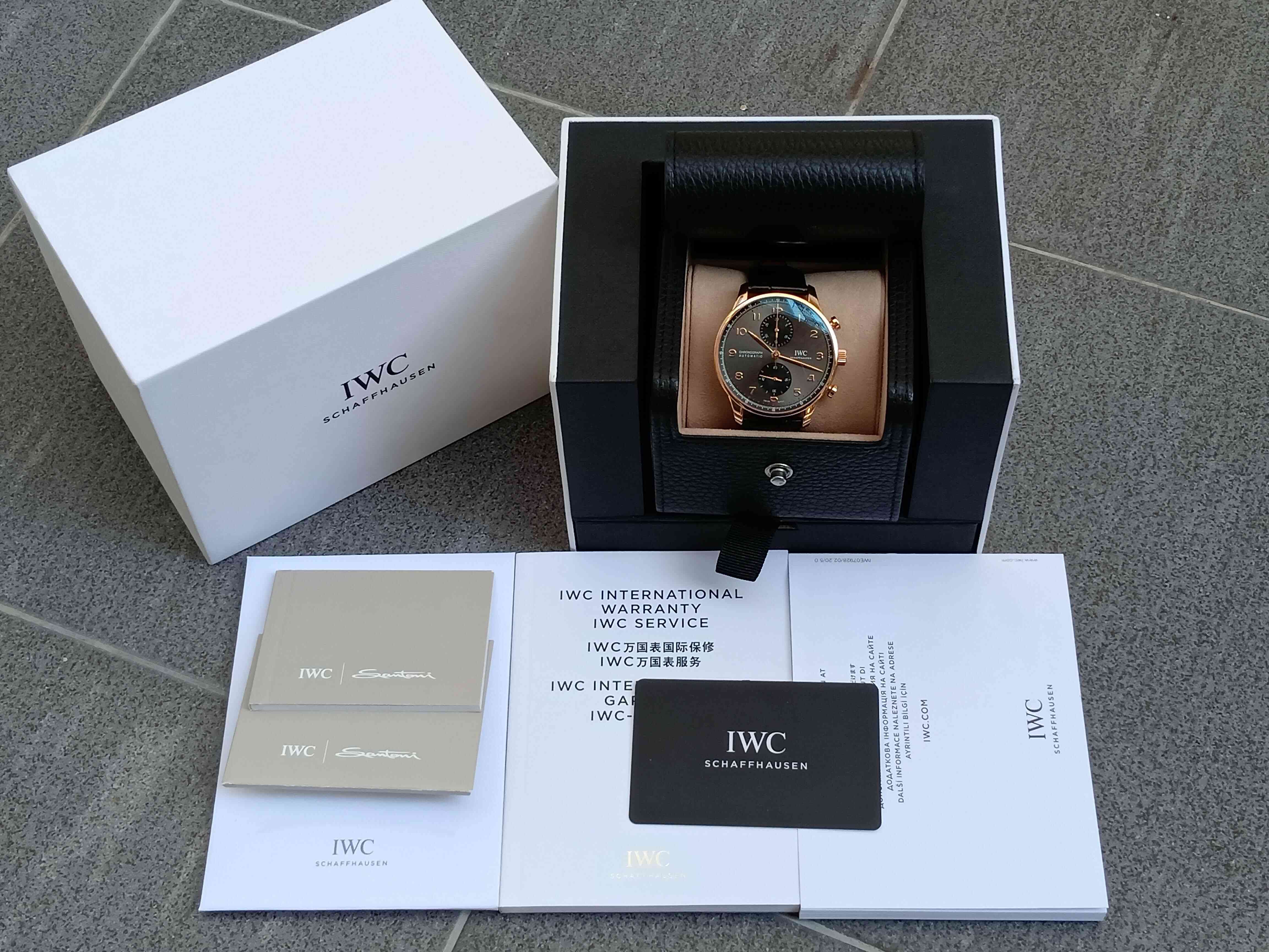 IWC Portugieser Chronograph IW371610 Rose Gold