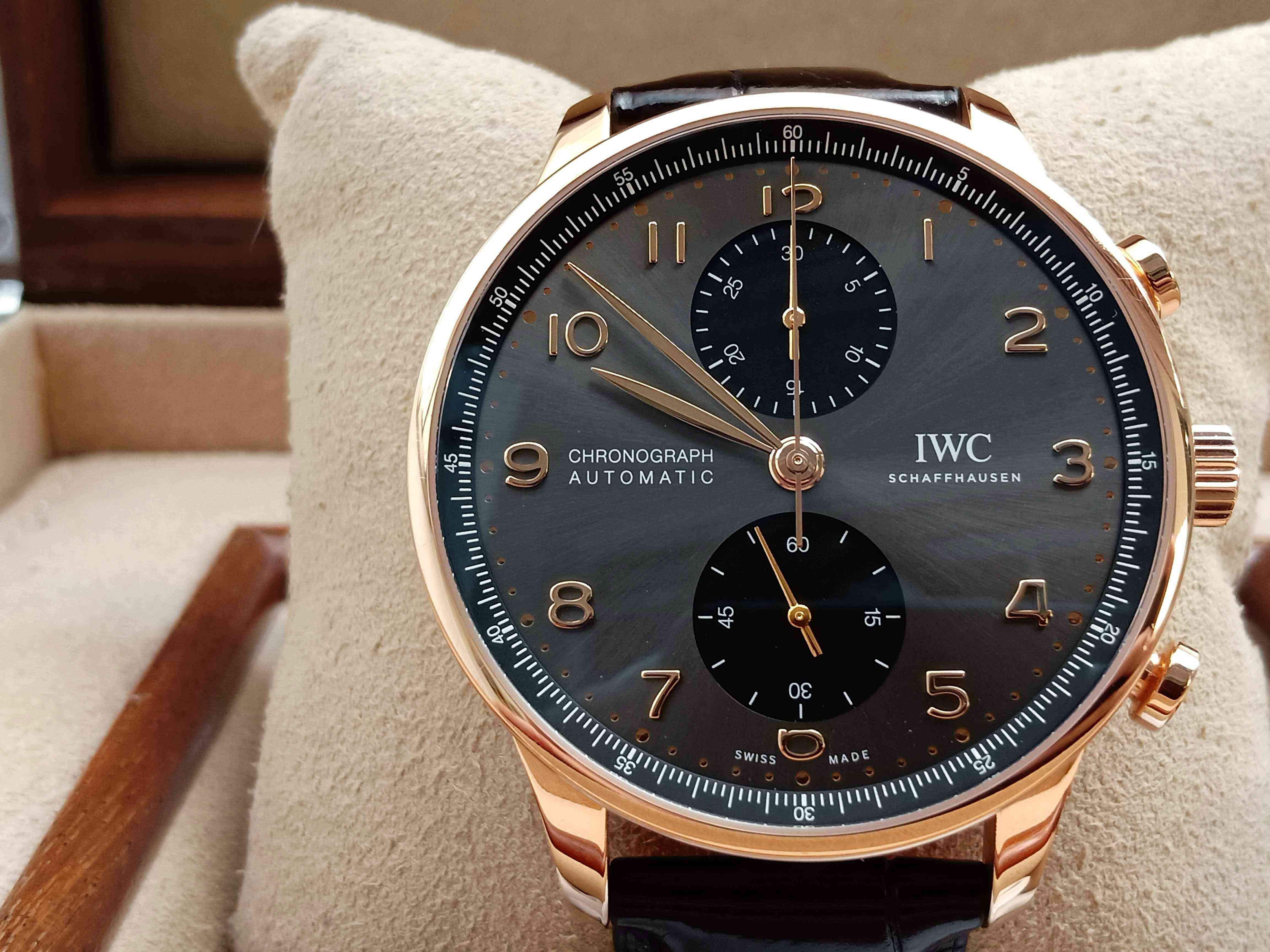 IWC Portugieser Chronograph IW371610 Rose Gold