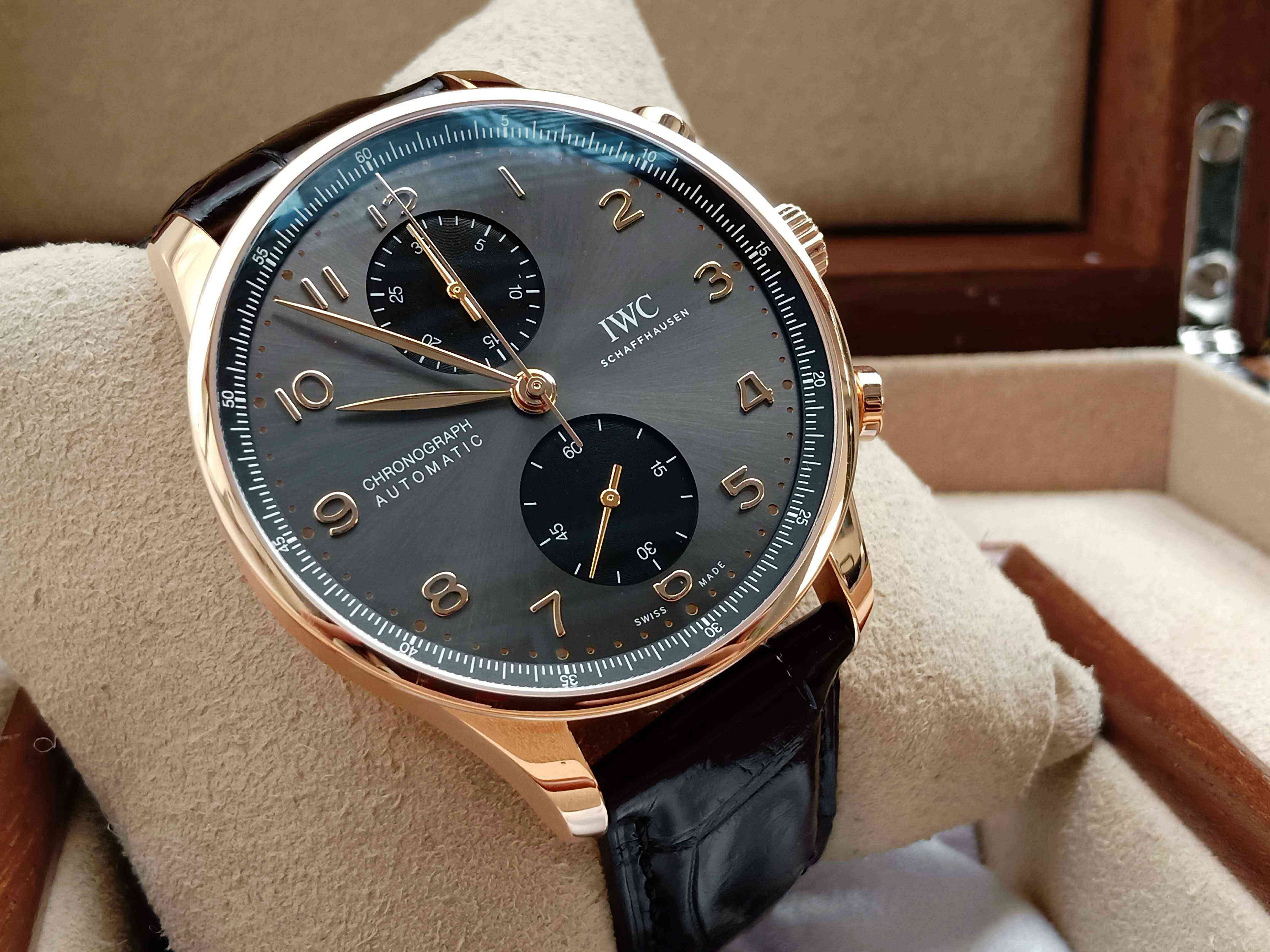 IWC Portugieser Chronograph IW371610 Rose Gold