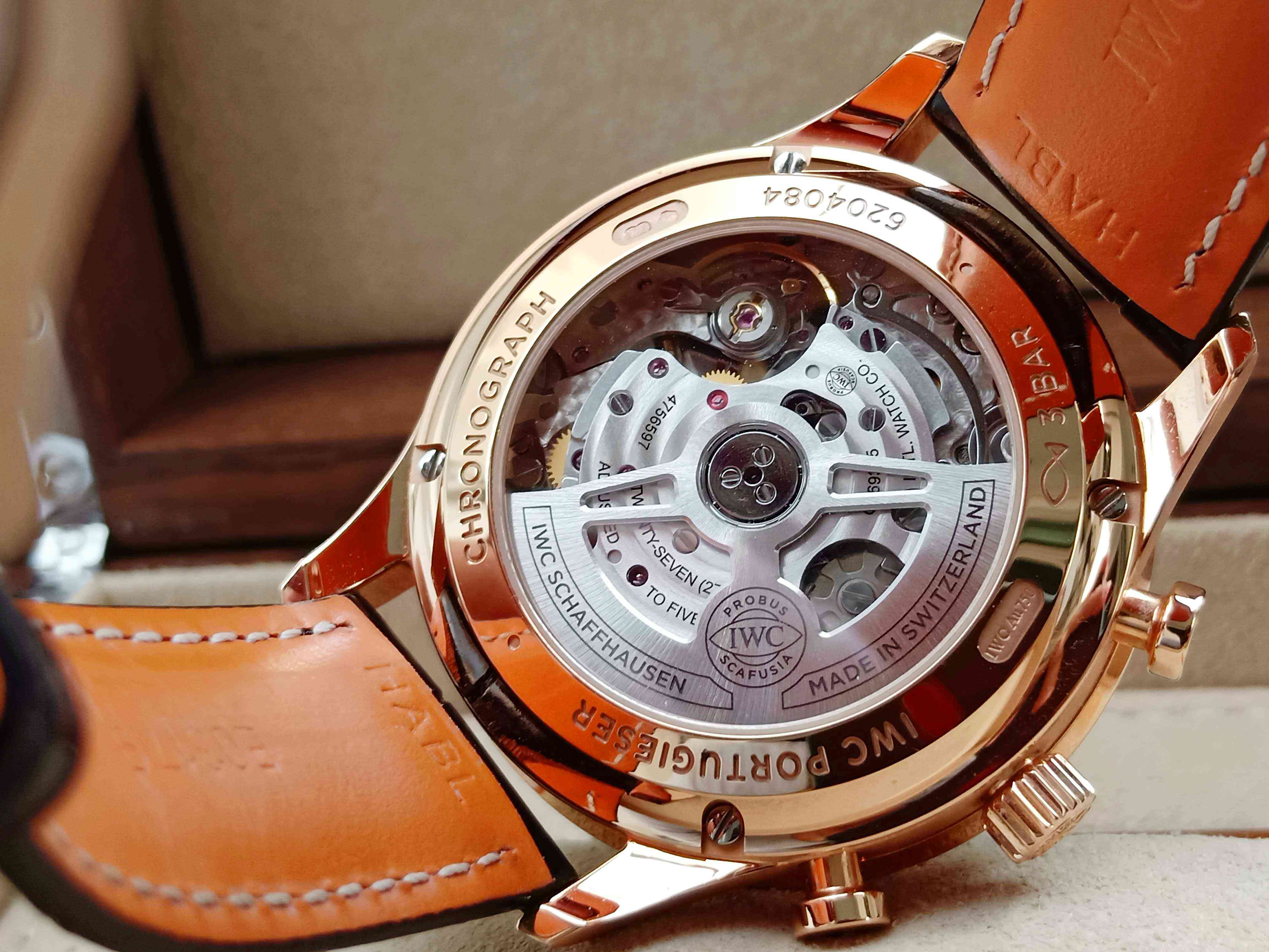 IWC Portugieser Chronograph IW371610 Rose Gold